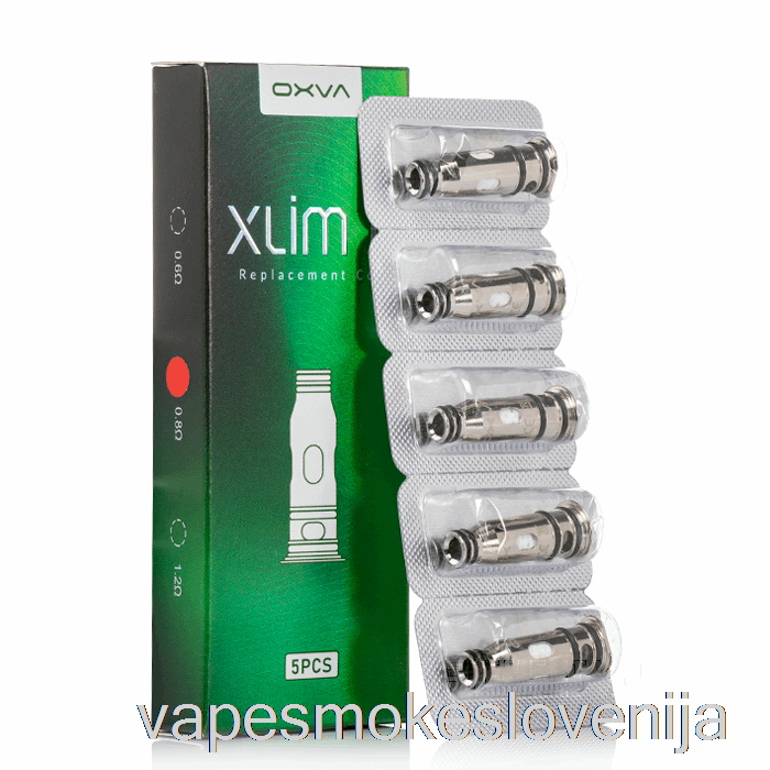 Vape Slovenija Oxva Xlim C Nadomestne Tuljave 0.8ohm Xlim C Tuljave
